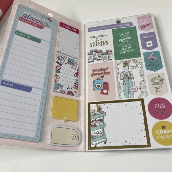 3/$30 The Happy Planner Book MISS MAKER Stickers 2018 Me & My Big Ideas - Picture 4 of 10
